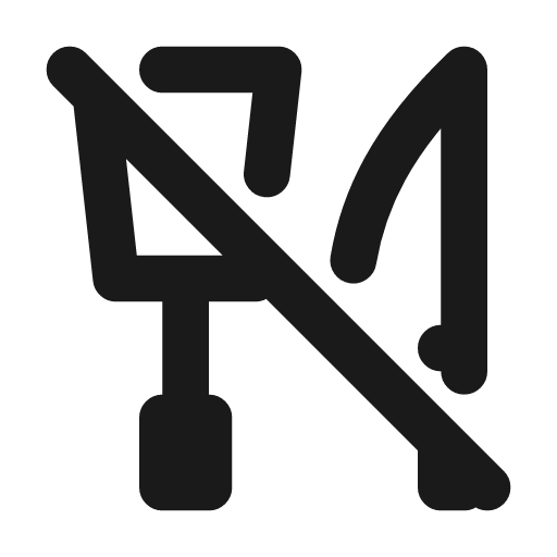 Tools kitchen off icon, line style, from Tabler Icons