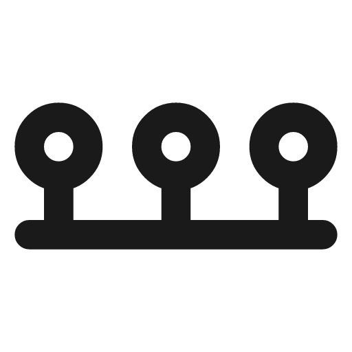 Topology bus icon, line style, from Tabler Icons
