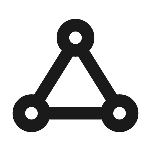 Topology ring 2 icon, line style, from Tabler Icons