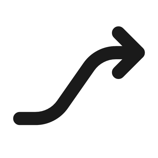 Trending up 3 icon, line style, from Tabler Icons