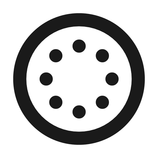 Vignette icon, line style, from Tabler Icons