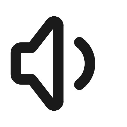 Volume 2 icon, line style, from Tabler Icons