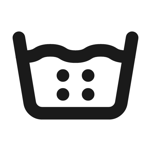 Wash temperature 4 icon, line style, from Tabler Icons