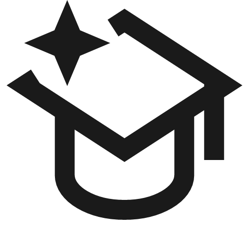Ai education icon, line style, from TDesign Icons