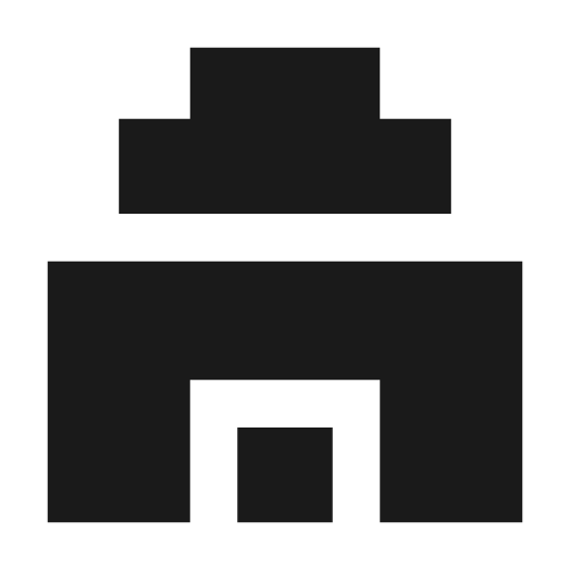Building 3 filled icon, filled style, from TDesign Icons