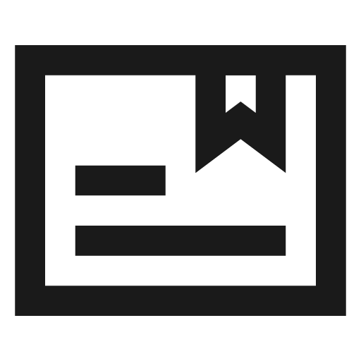 Certificate icon, line style, from TDesign Icons