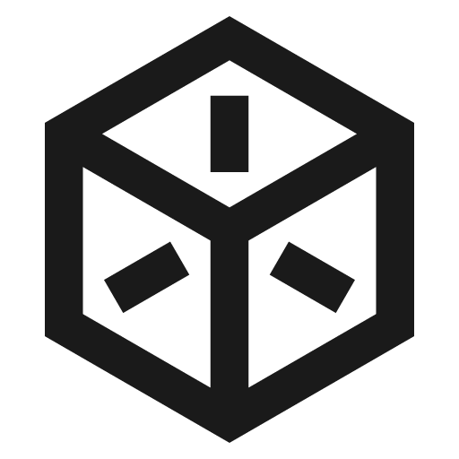 Chart 3d icon, line style, from TDesign Icons