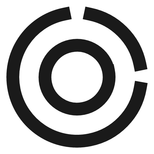Chart ring 1 icon, line style, from TDesign Icons