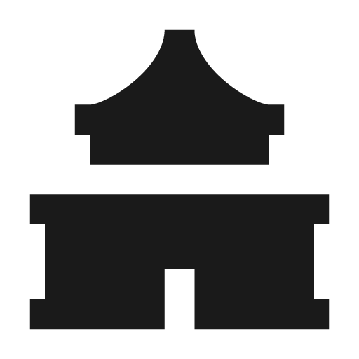 City ancient 1 filled icon, filled style, from TDesign Icons