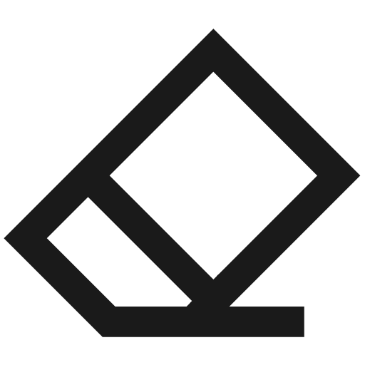 Clear formatting icon, line style, from TDesign Icons