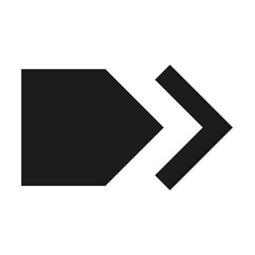 Component breadcrumb filled icon, filled style, from TDesign Icons