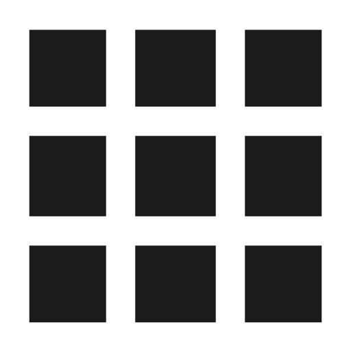 Component grid filled icon, filled style, from TDesign Icons