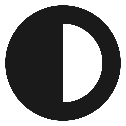 Contrast filled icon, filled style, from TDesign Icons