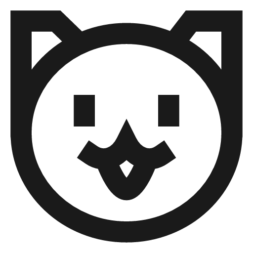 Doge icon, line style, from TDesign Icons
