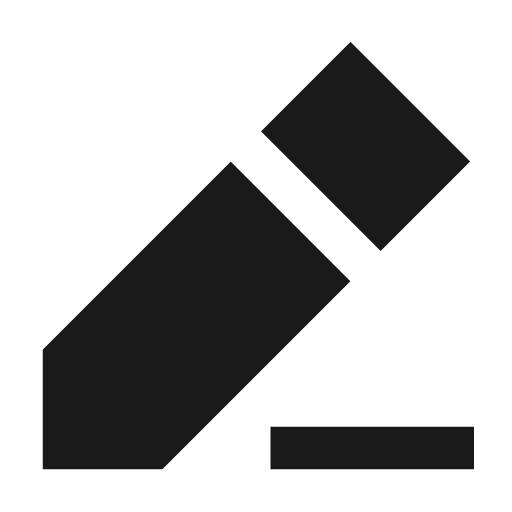 Edit 2 filled icon, filled style, from TDesign Icons