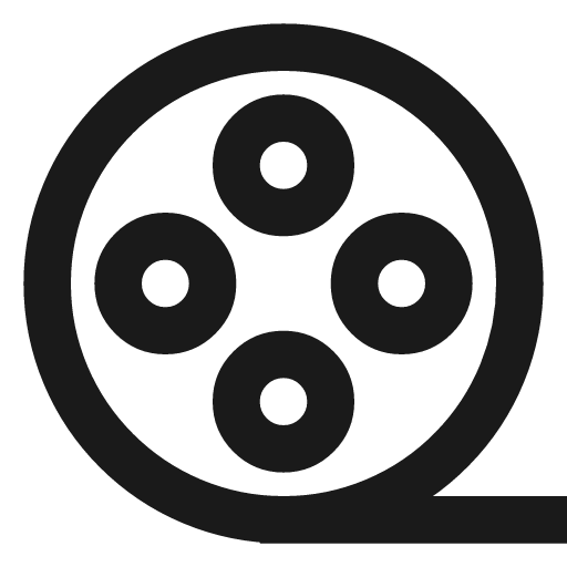 Film icon, line style, from TDesign Icons