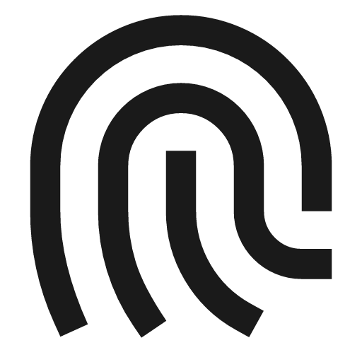 Fingerprint 2 icon, line style, from TDesign Icons