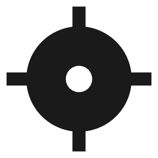 Focus filled icon, filled style, from TDesign Icons