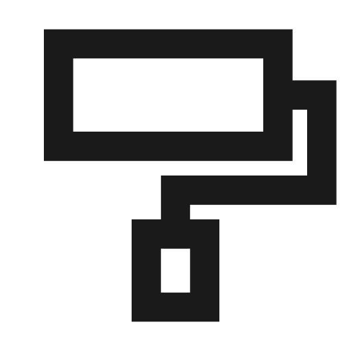 Format painter icon, line style, from TDesign Icons