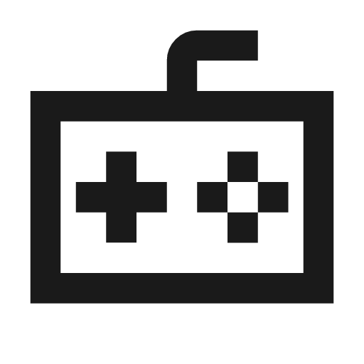 Gamepad 1 icon, line style, from TDesign Icons