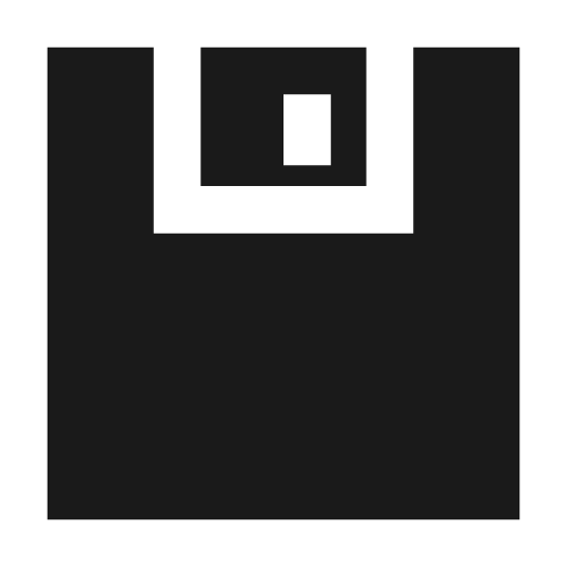 Hard disk storage filled icon, filled style, from TDesign Icons
