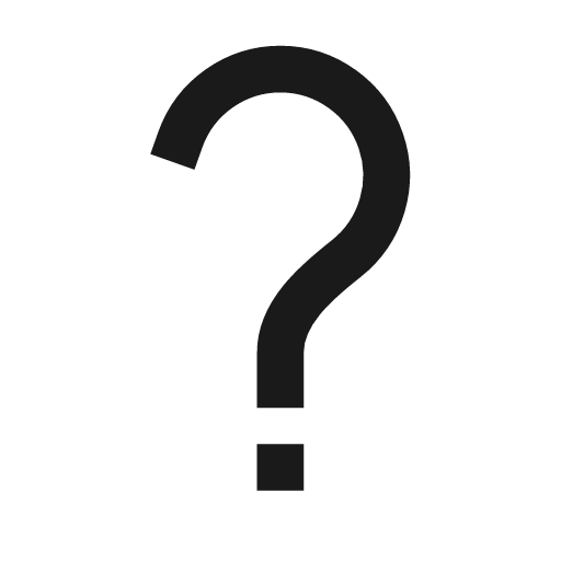 Help icon, line style, from TDesign Icons
