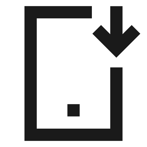 Install mobile icon, line style, from TDesign Icons