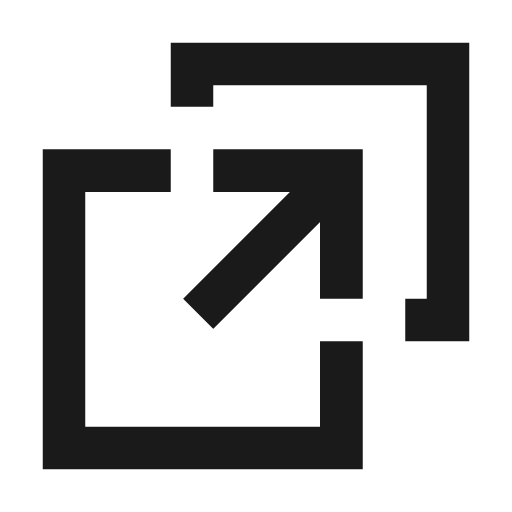 Jump double icon, line style, from TDesign Icons
