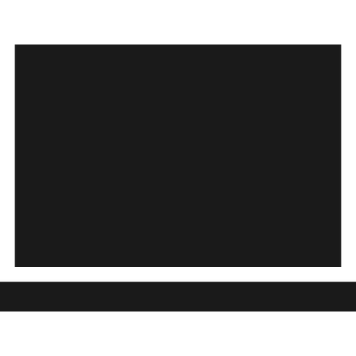 Laptop filled icon, filled style, from TDesign Icons