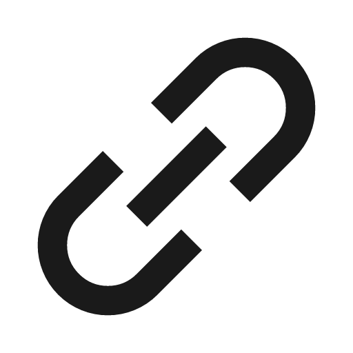 Link icon, line style, from TDesign Icons