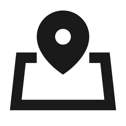 Map information 2 filled icon, filled style, from TDesign Icons