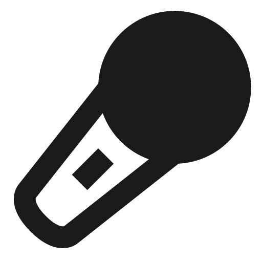 Microphone 2 filled icon, filled style, from TDesign Icons
