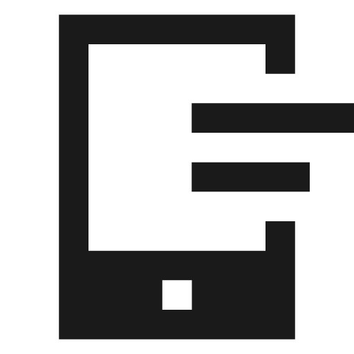 Mobile list filled icon, filled style, from TDesign Icons