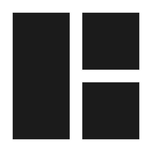Module filled icon, filled style, from TDesign Icons