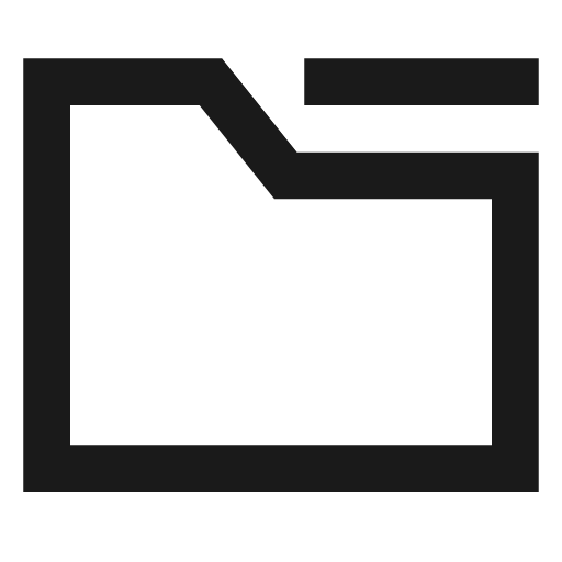 Page tab icon, line style, from TDesign Icons
