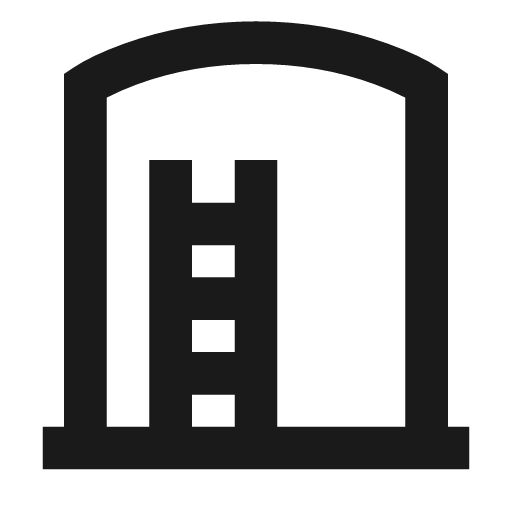 Patio icon, line style, from TDesign Icons