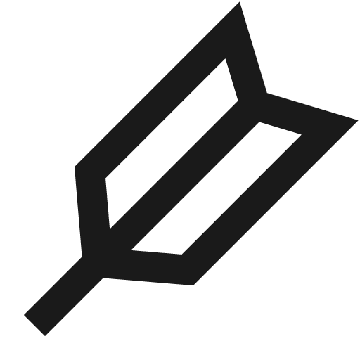 Pen quill icon, line style, from TDesign Icons