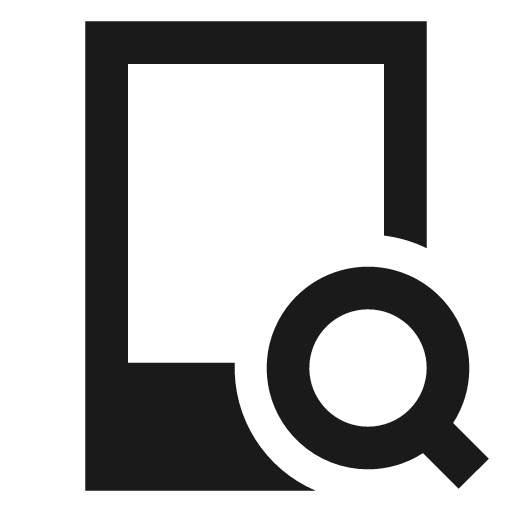 Phone search filled icon, filled style, from TDesign Icons