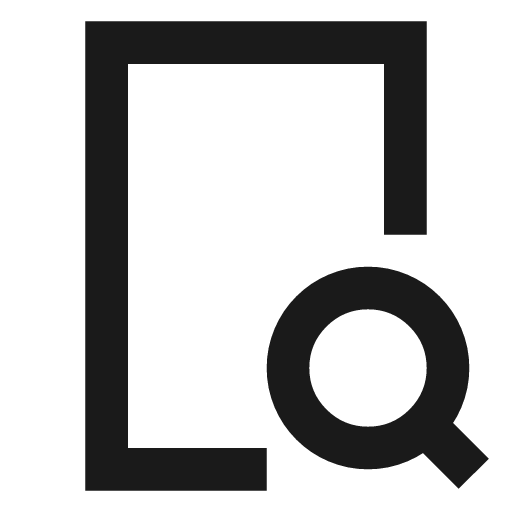 Phone search icon, line style, from TDesign Icons