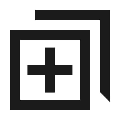Queue icon, line style, from TDesign Icons