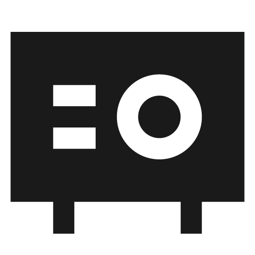 Radio 2 filled icon, filled style, from TDesign Icons