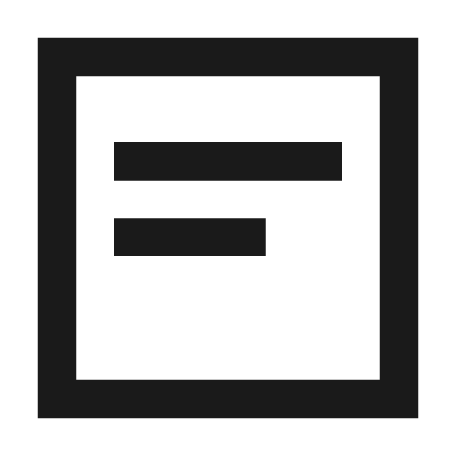 Root list icon, line style, from TDesign Icons