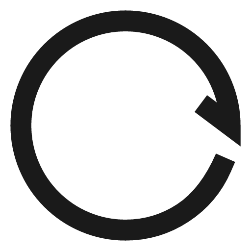 Rotate icon, line style, from TDesign Icons