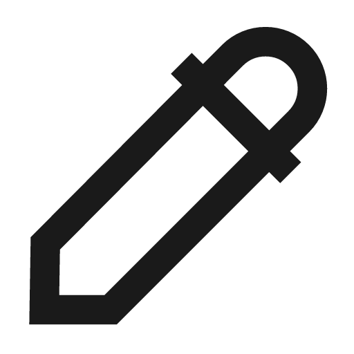 Sip icon, line style, from TDesign Icons