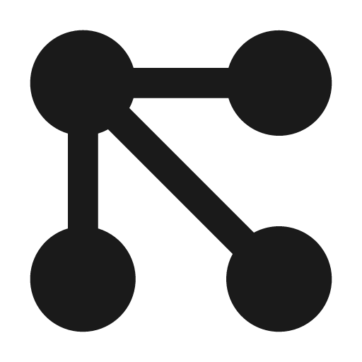 Sitemap filled icon, filled style, from TDesign Icons