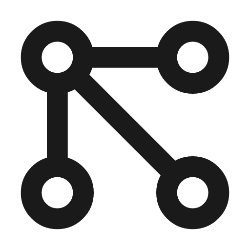 Sitemap icon, line style, from TDesign Icons