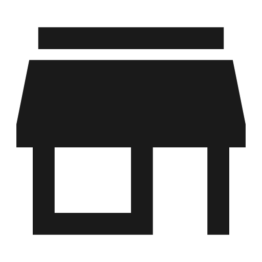 Store filled icon, filled style, from TDesign Icons