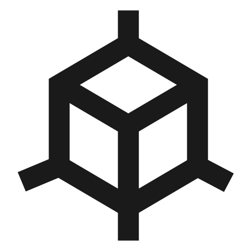 System coordinate icon, line style, from TDesign Icons