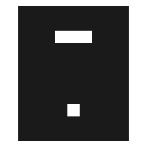 Tablet filled icon, filled style, from TDesign Icons