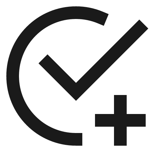 Task add 1 icon, line style, from TDesign Icons
